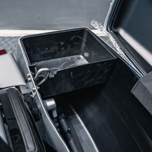 4" Depth Saddlebag Organizer Tool Box For Touring 2024 2025 CVO Road Glide FLTRXSE,FLTRX,FLTRXSTSE Street Glide FLHX,CVO Street Glide FLHXSE Motorcycle Left & Right Tray Top Shelf storage box in Kuwait