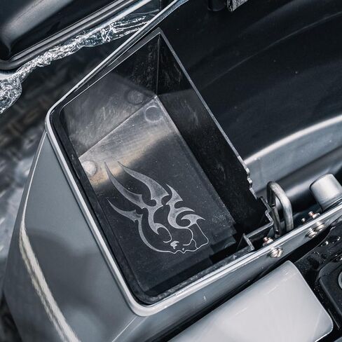 4" Depth Saddlebag Organizer Tool Box For Touring 2024 2025 CVO Road Glide FLTRXSE,FLTRX,FLTRXSTSE Street Glide FLHX,CVO Street Glide FLHXSE Motorcycle Left & Right Tray Top Shelf storage box in Kuwait