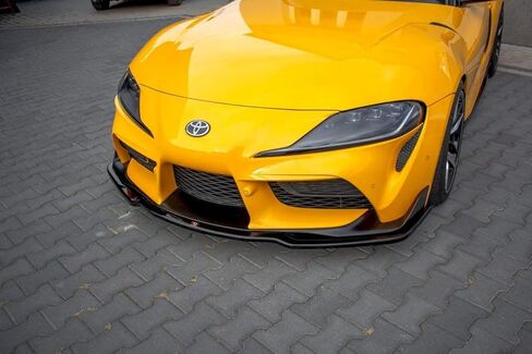 جناح ممتص الصدمات الأمامي متوافق مع Toyota Supra MK5 (2019-) Maxton Design Splitter in Saudi Arabia