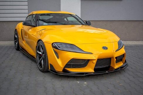 جناح ممتص الصدمات الأمامي متوافق مع Toyota Supra MK5 (2019-) Maxton Design Splitter in Saudi Arabia