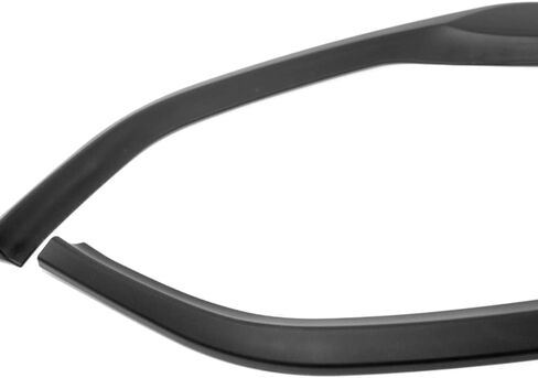 Q1-TECH, Front Bumper Lip fit for Compatible with 2021-2023 BMW 5-Series 530e 530i 540i 550i G30 M-Sport Bumper Only, Front Bumper Lip Spoiler Air Chin Body Kit Splitter, Unpainted Matt Black ABS in Saudi Arabia