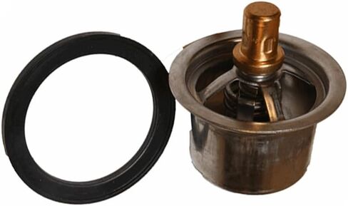 Mytee Products 2 Pk Engine Coolant Thermostat w/Seal for Cummins Engine ISX QSX Compatible w/Freightliner International Kenworth Replace 4318947 3335550 5440465 840TH908947AM CUM4318947 4318947CUM in Saudi Arabia