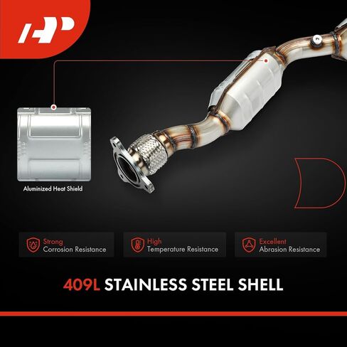 A-Premium Catalytic Converter with Gasket Kit Direct-Fit Compatible with Saturn Vue 2008 2009 2010, 2.4L, E.P.A. Compliant in Saudi Arabia