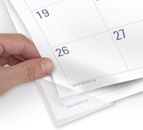AT-A-GLANCE Desk Calendar 2026-2027 Planning Pad, Academic 12-Month July-June, Monthly, 21-3/4" x 17" Standard, Easy-to-Read, Unruled Daily Blocks (SKLPAY32) in Saudi Arabia