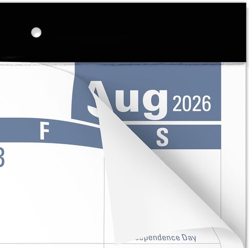 AT-A-GLANCE Desk Calendar 2026-2027 Planning Pad, Academic 12-Month July-June, Monthly, 21-3/4" x 17" Standard, Easy-to-Read, Unruled Daily Blocks (SKLPAY32) in Saudi Arabia