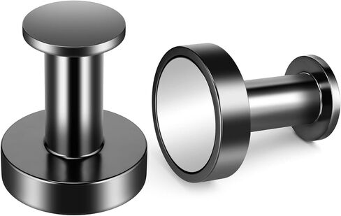 FINDMAG Magnetic Hooks for Cruise Cabins, 150lb Magnetic Hooks Heavy Duty, Extra Strong Cruise Door Magnets, Heavy Duty Magnets for Wreath, Coat, Hanging, Grill, Garage, Camping, Black, 4Pack in Kuwait