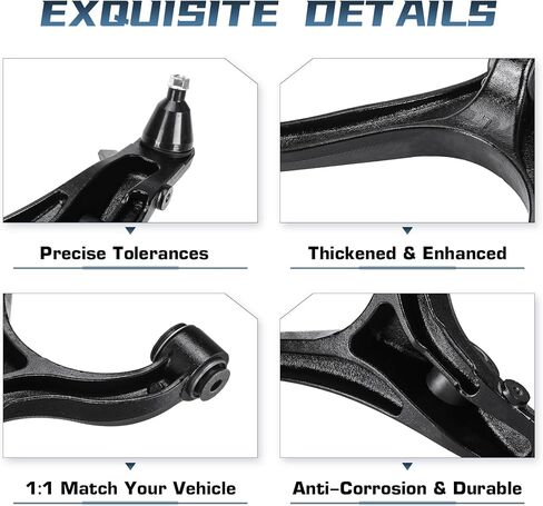 2 PCS Front Lower Driver & Passenger Side Control Arm with Ball Joint Assembly for Jeep Commander Grand Cherokee 2005 2006 2007 2008 2009 2010 in Saudi Arabia