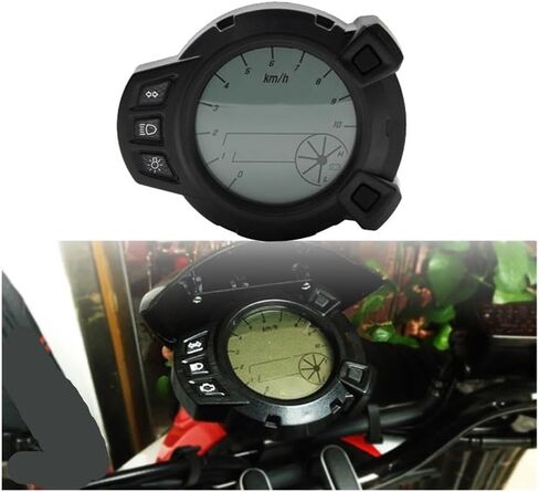 Motorcycle Speedometer Gauge for BWS125 BWS 125 Motorcycle LED Adjustable Tachometer 10000 RPM Optional Backlight Digital Odemeter Meter in Saudi Arabia