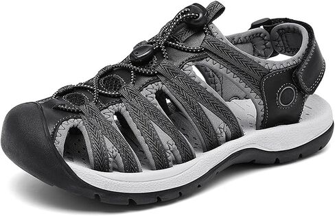Women's Closed Toe Sport Sandals Lightweight Hiking Water Shoes Athletic Outdoor Walking Sandals in Saudi Arabia