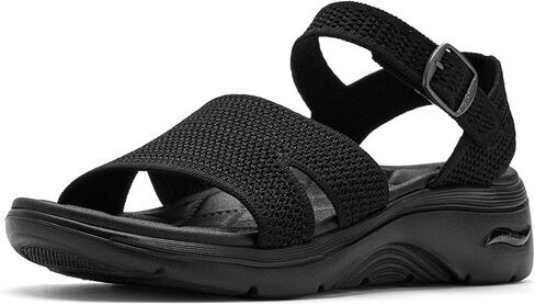 صندل Skechers للسيدات أثناء التنقل Go Walk Arch Fit 2.0 مع خيوط لامعة in Saudi Arabia