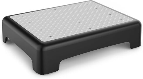 HBTower Step Stool, Mobility Step Stool for Adults & Seniors, Non-Slip Step Platform Indoor and Outdoor, Portable Step Riser, Safety Step for Car, Bedside, Office, Shower, Stairs, White in Saudi Arabia