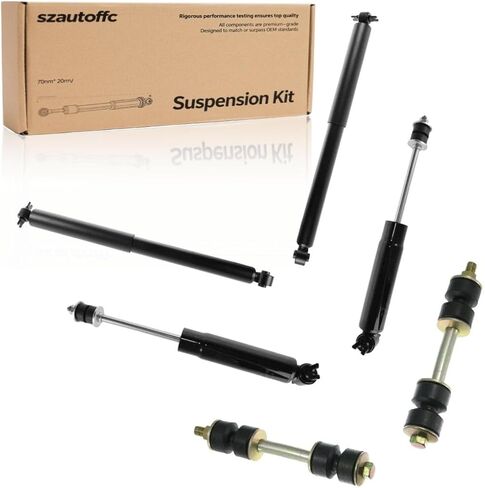 Suspension Kit Front Rear Shock Absorber Sway Bar Set 6pc for Chevy for GMC C2500/C1500 SCA65423 15588797 in Kuwait