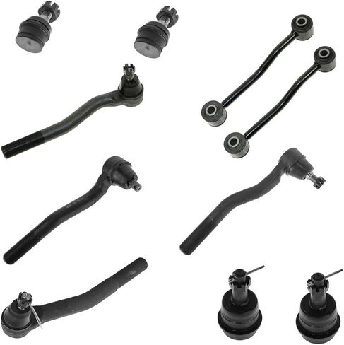 Ball Joint Tie Rod Sway Bar Kit of for Jeep for Grand Cherokee 1999-2004 Suv 10 Piece Sealed in Kuwait