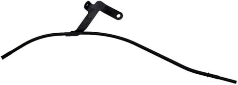 CarLights360 For Chevy Silverado 3500/Silverado 2500 HD 2001 02 03 04 05 2006 Oil Dipstick Tube | Steel, Rubber | Black | 0.375 Inches Outside Diameter | Replacement For 12570590 in Saudi Arabia