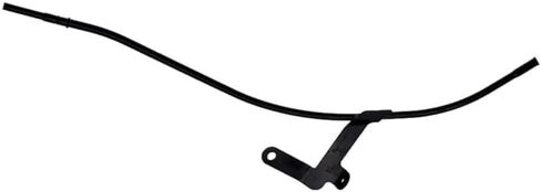 CarLights360 For Chevy Silverado 3500/Silverado 2500 HD 2001 02 03 04 05 2006 Oil Dipstick Tube | Steel, Rubber | Black | 0.375 Inches Outside Diameter | Replacement For 12570590 in Saudi Arabia