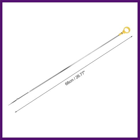 Car Engine Oil Dipstick for Dodge Caravan with 3.3 Engine 2006-2007 Oil Level Dipstick Oil Trans Level Dip 4666139AA Plastic Stainless Steel Premium Fit Design in Saudi Arabia