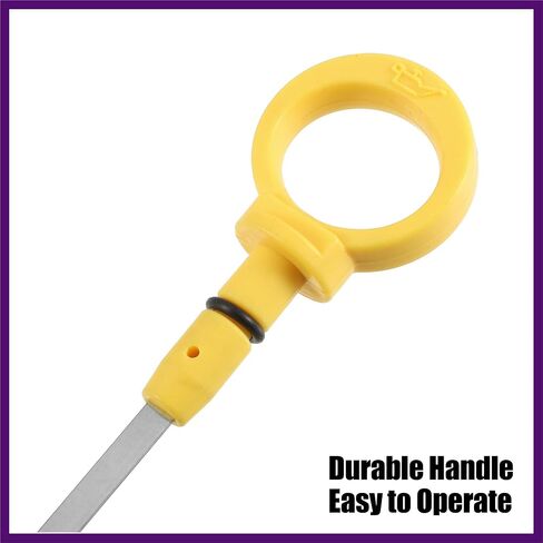 Car Engine Oil Dipstick for Dodge Caravan with 3.3 Engine 2006-2007 Oil Level Dipstick Oil Trans Level Dip 4666139AA Plastic Stainless Steel Premium Fit Design in Saudi Arabia