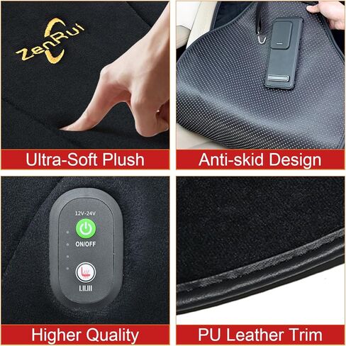 وسادة مقعد السيارة، مادة قطيفة ناعمة لتعزيز الراحة، مقعد السائق العالمي مناسب لسيارات السيدان/سيارات الدفع الرباعي/الشاحنات/الشاحنات الصغيرة in Kuwait