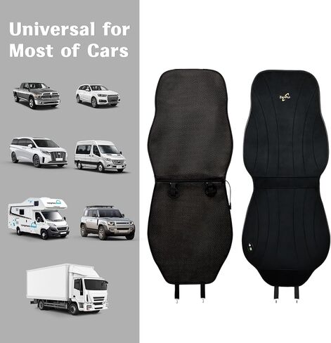 وسادة مقعد السيارة، مادة قطيفة ناعمة لتعزيز الراحة، مقعد السائق العالمي مناسب لسيارات السيدان/سيارات الدفع الرباعي/الشاحنات/الشاحنات الصغيرة in Kuwait
