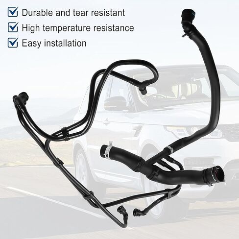 LR034637 Upper Supercharger Coolant Hose Compatible with Land Rover Range Rover Sport 2014 2015 2016 2017 2018 2019 2020 2021 2022 in Saudi Arabia