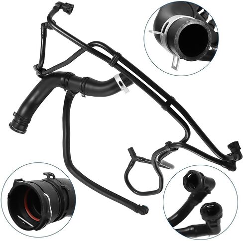 LR034637 Upper Supercharger Coolant Hose Compatible with Land Rover Range Rover Sport 2014 2015 2016 2017 2018 2019 2020 2021 2022 in Saudi Arabia