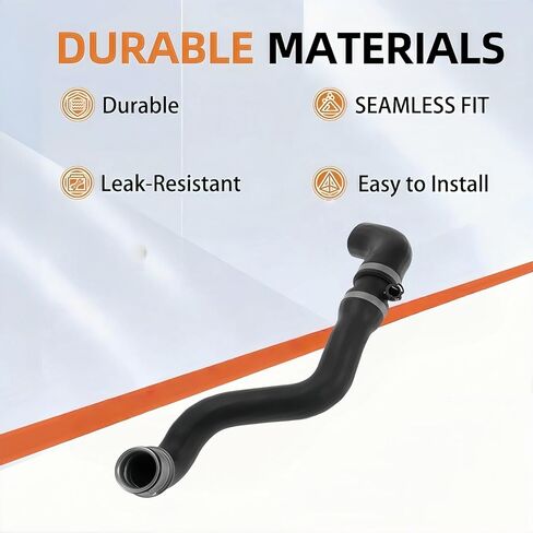 Engine Upper Radiator Hose Replacement for Mercedes-Benz E500 5.0L V8 2003-2006, for Benz CLS500 5.0L V8 2006, No. A2115015682 Automotive Leak-Resistant Top Coolant Water Hose Pipe (1pcs) in Kuwait