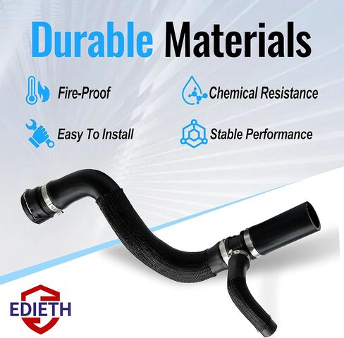 68246567AA خرطوم المبرد المبرد لسيارة Jeep Renegade 1.3L 2.4L 2015 2016 2017 2018 2019 2020 2021 قسط خرطوم التبريد العلوي/السفلي استبدال 68246567AA in Kuwait