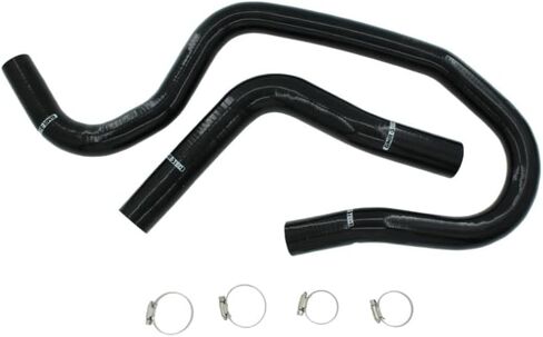 Silicone Upper Lower Radiator Coolant Hose with Clamps compatible with Chevy Silverado 1999 2000 2001 2002 2003 2004 2005 2006 in Kuwait