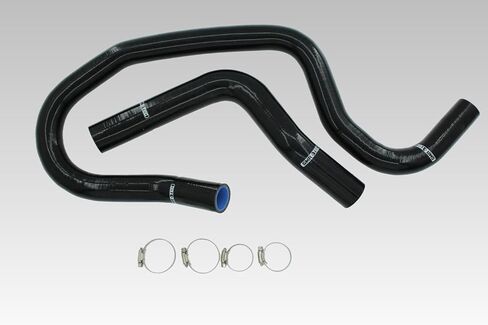 Silicone Upper Lower Radiator Coolant Hose with Clamps compatible with Chevy Silverado 1999 2000 2001 2002 2003 2004 2005 2006 in Kuwait