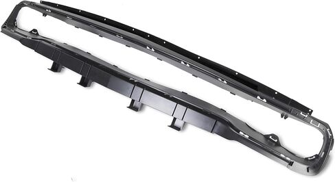 Lower Grill Reinforcement Compatible with 2015-2023 Dodge Challenger Bumper Front Black Grille Reinforcement Plastic(ABS) Replacement for 68258751AB CH1202105 in Saudi Arabia