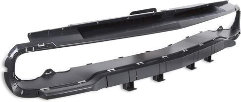 Lower Grill Reinforcement Compatible with 2015-2023 Dodge Challenger Bumper Front Black Grille Reinforcement Plastic(ABS) Replacement for 68258751AB CH1202105 in Saudi Arabia