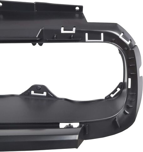 Lower Grill Reinforcement Compatible with 2015-2023 Dodge Challenger Bumper Front Black Grille Reinforcement Plastic(ABS) Replacement for 68258751AB CH1202105 in Saudi Arabia