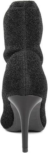 Jones New York Women's Rhinestone Mid Heel Pumps with Buckle Strap and Pointed Toe - Medium and Wide Width Sizes in Kuwait