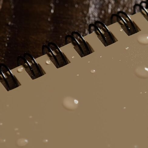 دفتر ملاحظات Rite In The Rain علوي مقاوم للطقس، 3 × 5 بوصة، غطاء أسمر، نمط عالمي (رقم 935T) in Saudi Arabia