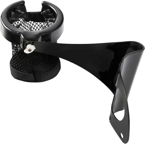 TCT-MOTORPARTS Drink Cup Holder Passenger Fits for Harley Touring Tri Glide Ultra Classic 15-23 in Saudi Arabia