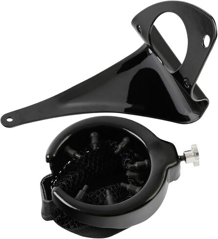 TCT-MOTORPARTS Drink Cup Holder Passenger Fits for Harley Touring Tri Glide Ultra Classic 15-23 in Saudi Arabia