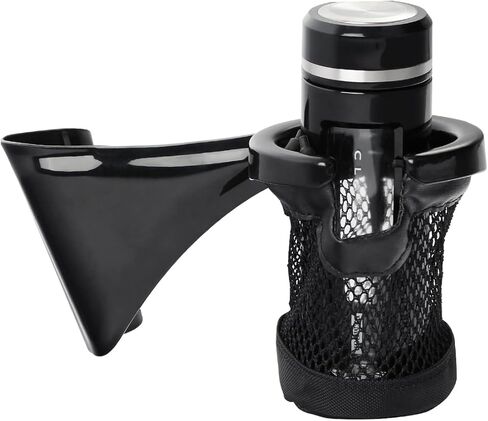 TCT-MOTORPARTS Drink Cup Holder Passenger Fits for Harley Touring Tri Glide Ultra Classic 15-23 in Saudi Arabia