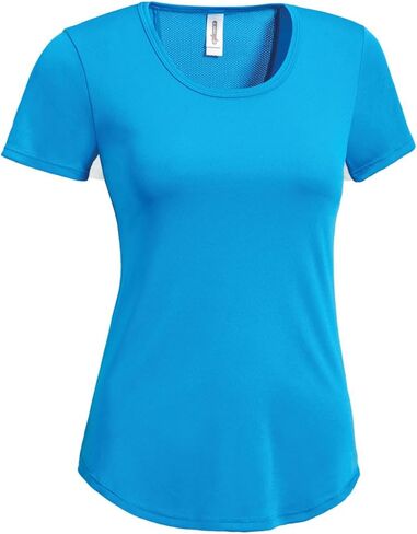 Expert Brand USA-Made Women's Drimax Dry Fit Cinch Back Athletic T-Shirt in Kuwait
