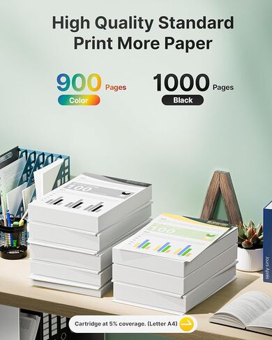 LC506 Ink Cartridges Compatible for Brother LC506 Ink Cartridges LC506XL LC 506 XL Series Inks Work for Brother MFC-J4355DW MFC-J4555DW MFC-J4557DW Printer (4 Pack, Black, Cyan, Magenta, Yellow) in Kuwait