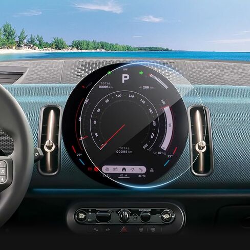 (2Pack) 2024 2025 Cooper/Countryman/Aceman Screen Protector for Mini 9.4-inch Touchscreen, 2024 2025 Cooper/Countryman/Aceman Accessories High Clarity Protective Film 9.4" in Kuwait