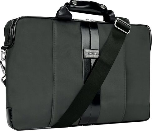 VanGoddy Modern Gray Messenger Bag for Dell Latitude, Inspiron, Precision Mobile Workstation, XPS 15 14"-15.6in in Saudi Arabia
