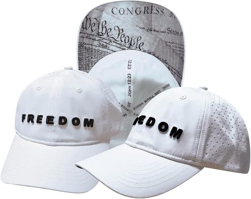 Freedom Hat | USA Trucker Hat for Men & Women | Breathable Water-Resistant Snapback | Undervisor Design in Saudi Arabia