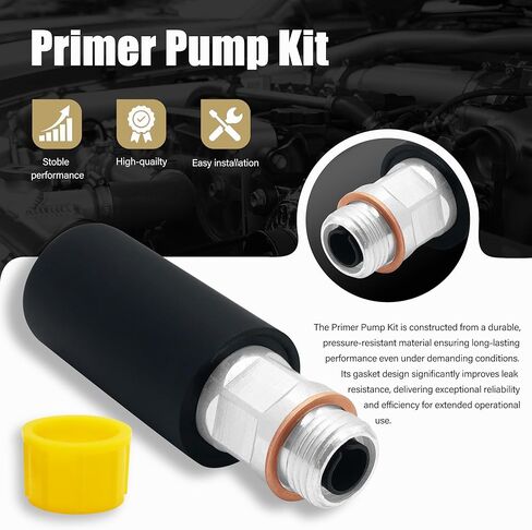 JA&MIU DT466E DT530E Primer Pump Kit Compatible with Caterpillar Komatsu Mack Mercedes Benz John Deere 4430 Hino Volvo Deutz Toyota Navistar Replaces 2447010038 2447222126 1824946C2 in Kuwait