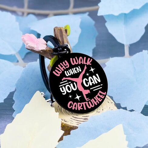 Gymnastics Gifts for Girls Women Cute Gymnast Gifts for Gymnastics Lovers Best Gymnastic Stuff for Teen Girls Gymnast Keychain Accessories Stuff for Teen Girls Personalized Birthday Graduation Gift in Kuwait