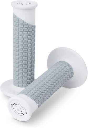 Pro Taper Clamp On Grips - Pillowtop (White/Grey) in Saudi Arabia