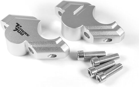 For Yamaha Tenere 700 Handlebar Riser Clamp Extensions Adapter XT690Z Tenere 700 Rally Lift Height Booster Accessories 2019>2025 (Black) in Kuwait