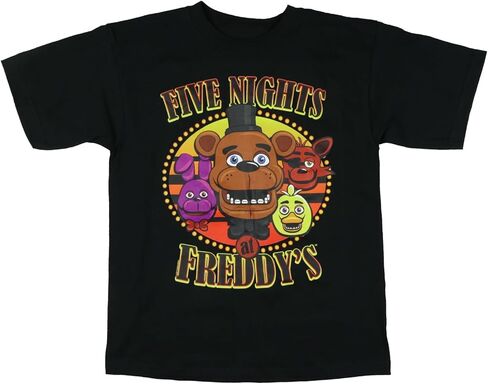 قميص رجالي من Five Nights At Freddy's Chica Bonnie Foxy بأكمام قصيرة in Saudi Arabia