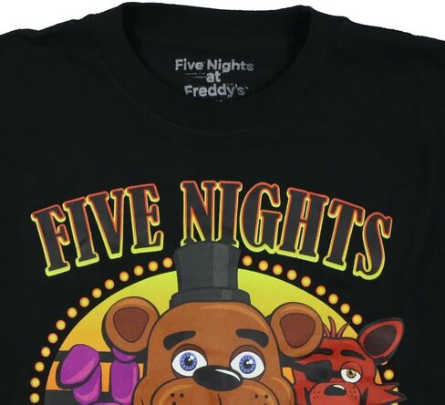 قميص رجالي من Five Nights At Freddy's Chica Bonnie Foxy بأكمام قصيرة in Saudi Arabia