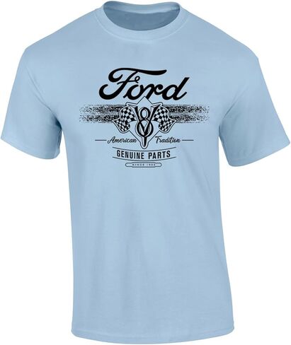 Trenz Shirt Company Ford Motor Co. American Tradition Genuine Parts Short-Sleeve Mens T-Shirt in Saudi Arabia