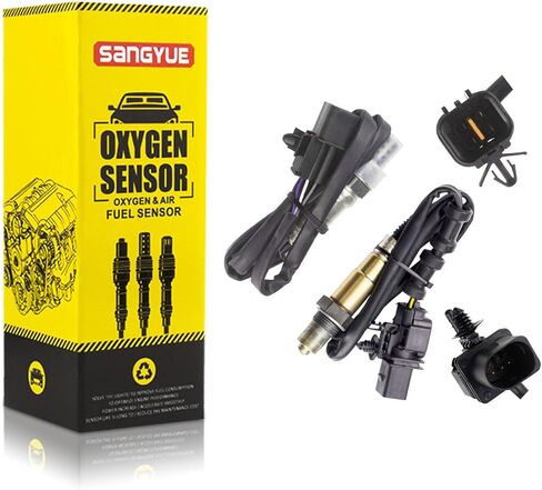 2PCS Oxygen O2 Sensor 1 & 2 (Only fit 1.6L) for Hyundai & Kia & Dodge 2012-2017 Accent Veloster 1.6L; 2012-2014 2016 Rio Soul 1.6L; 2013-2014 Attitude 1.6L Upstream + Downstream in Saudi Arabia